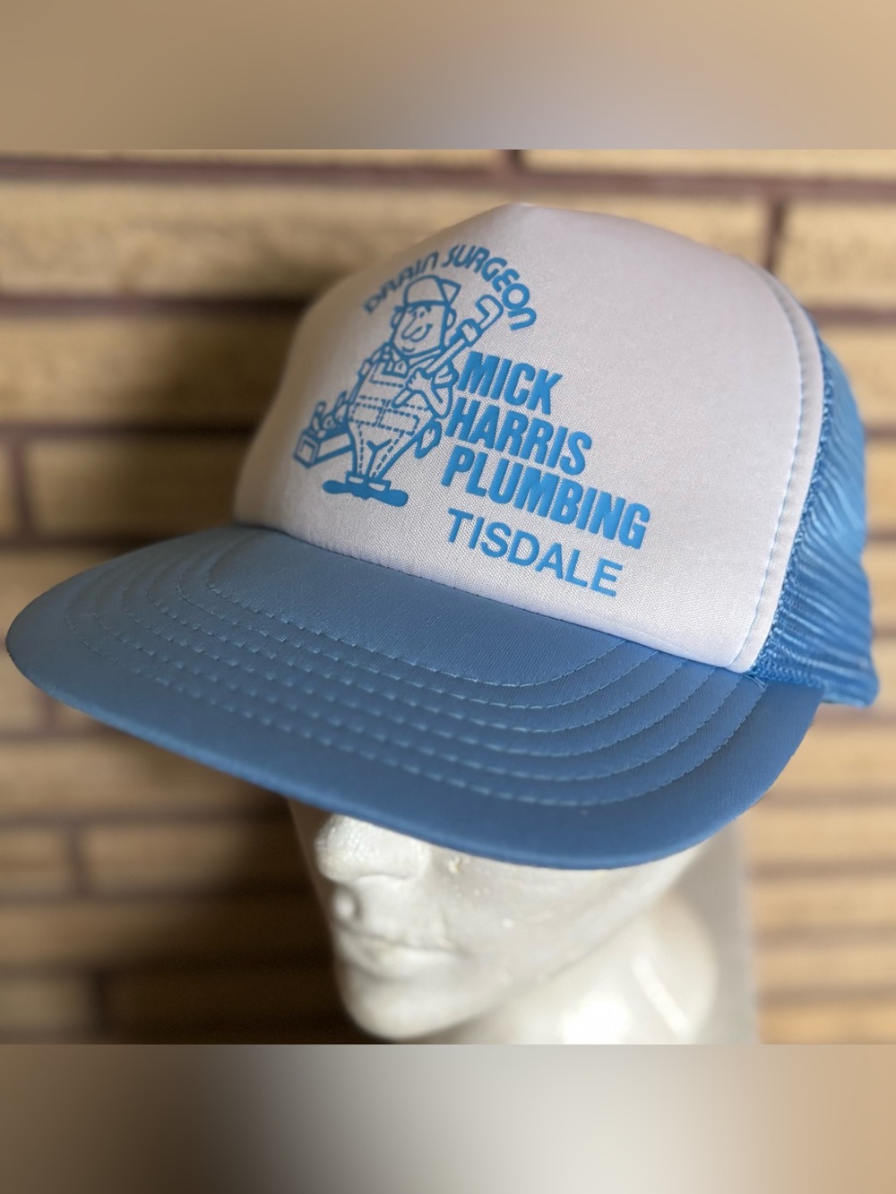 70's Drain Surgeon Ball Cap - Snapback Cap - Tisdale SK Souvenir - Unisex Hat